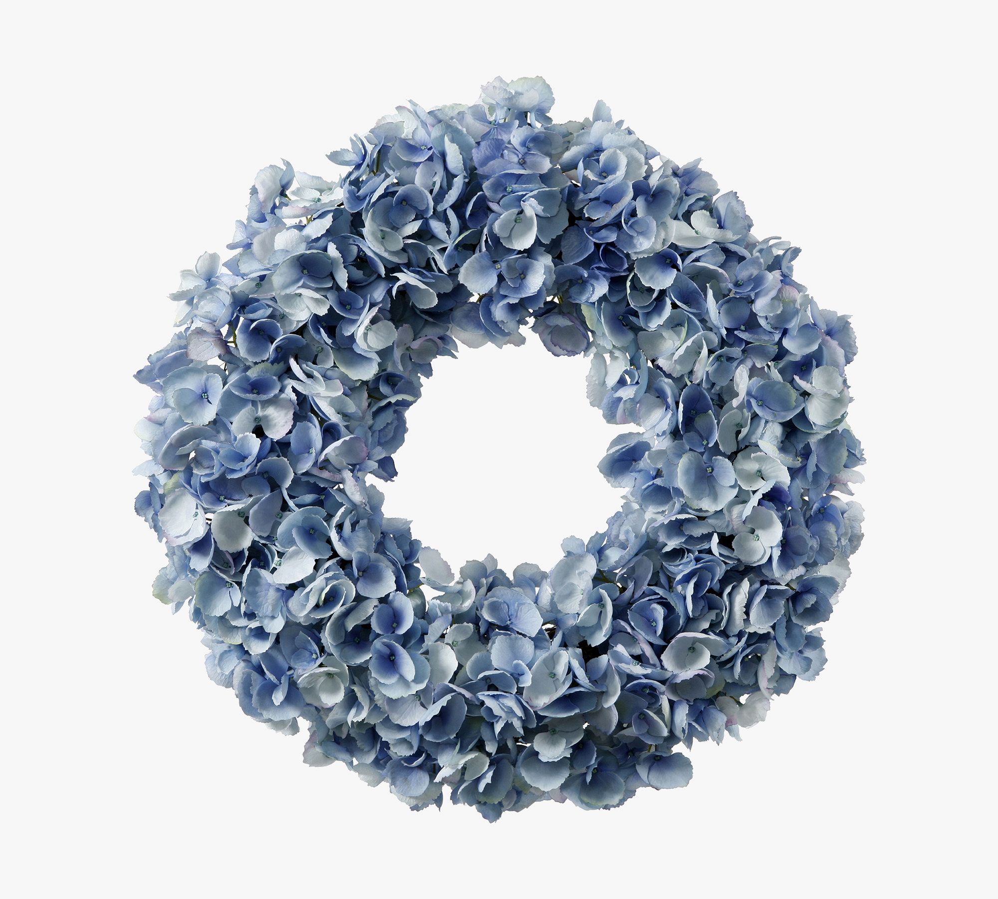 Faux Dried Hydrangea Wreath