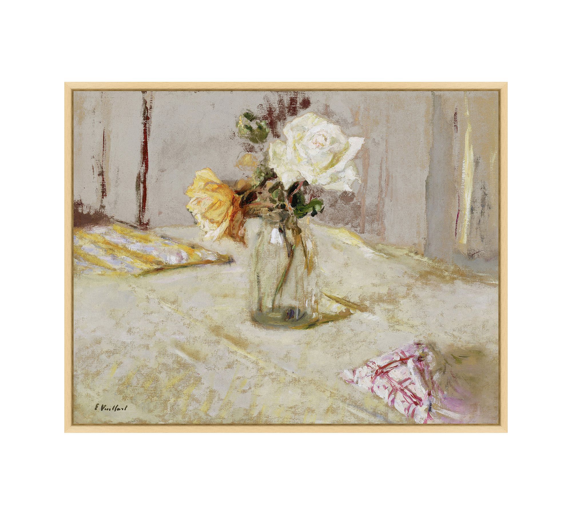 Warm Roses Framed Print