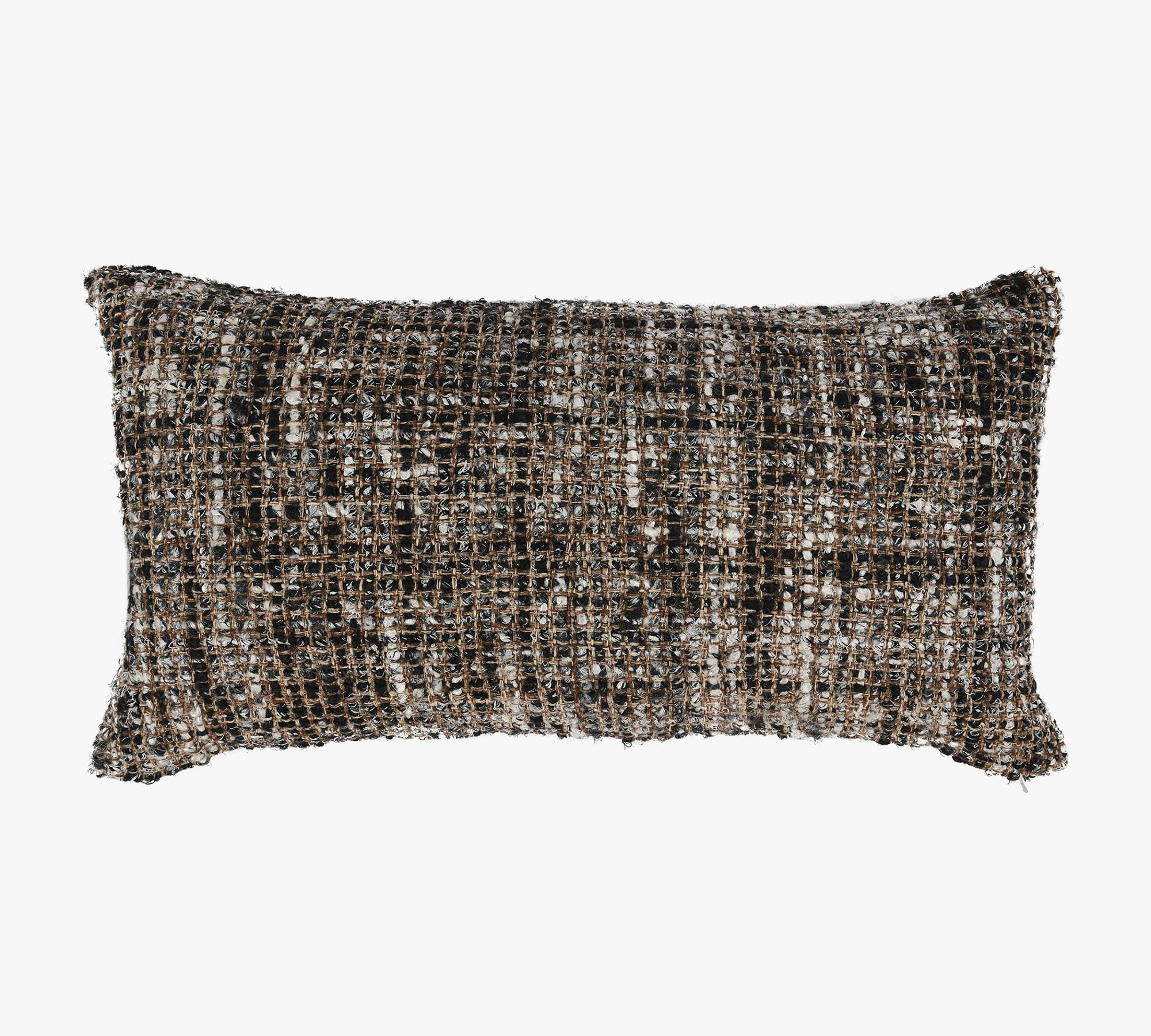 Torya Textured Lumbar Throw Pillow