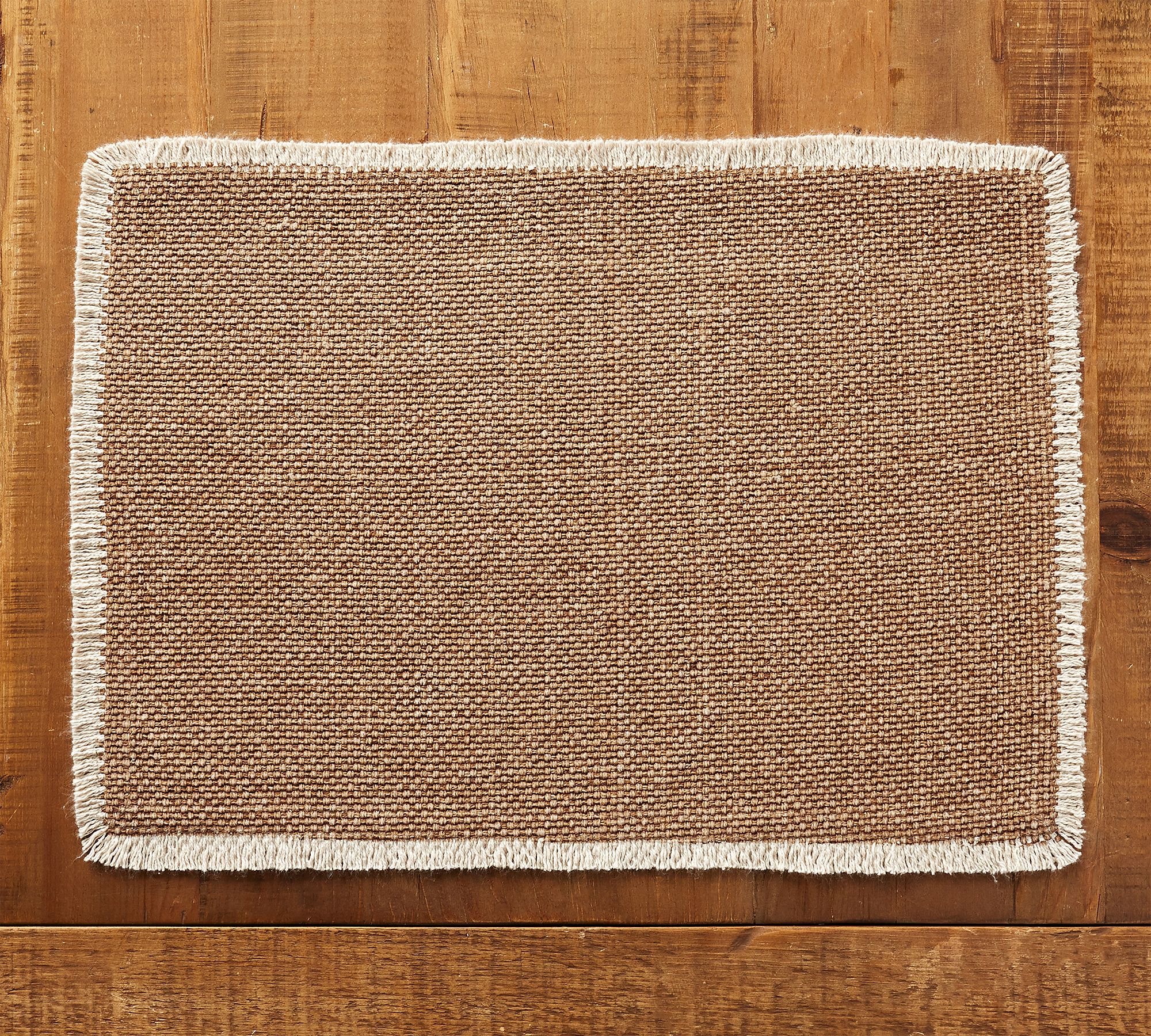 Mason Handwoven Cotton Fringe Placemats