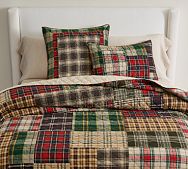 Pottery barn online warm wishes quilt + euro shams