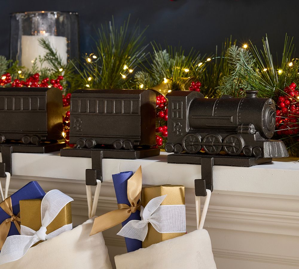 Polar Express Stocking Holder Pottery Barn