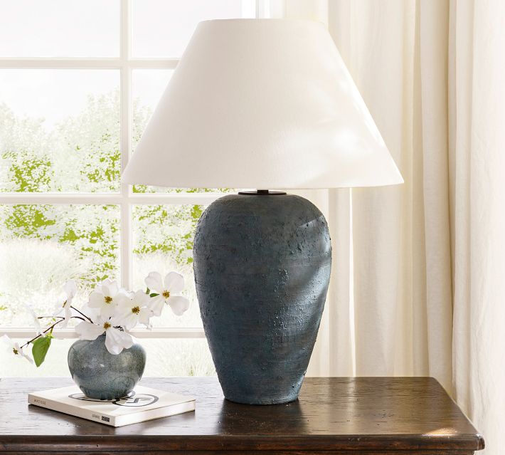 Black Carmel Tapered Table Lamp with Metal Dome hot Shade