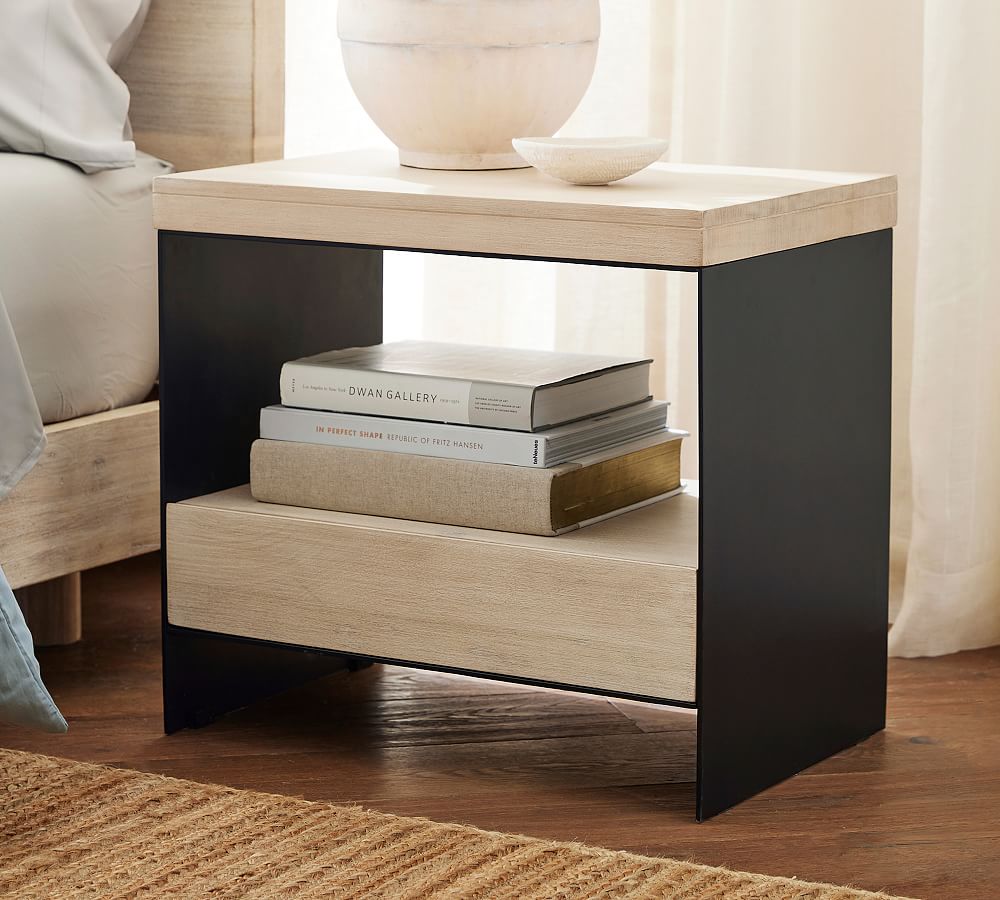 Cayman Metal Nightstand (24&quot;)