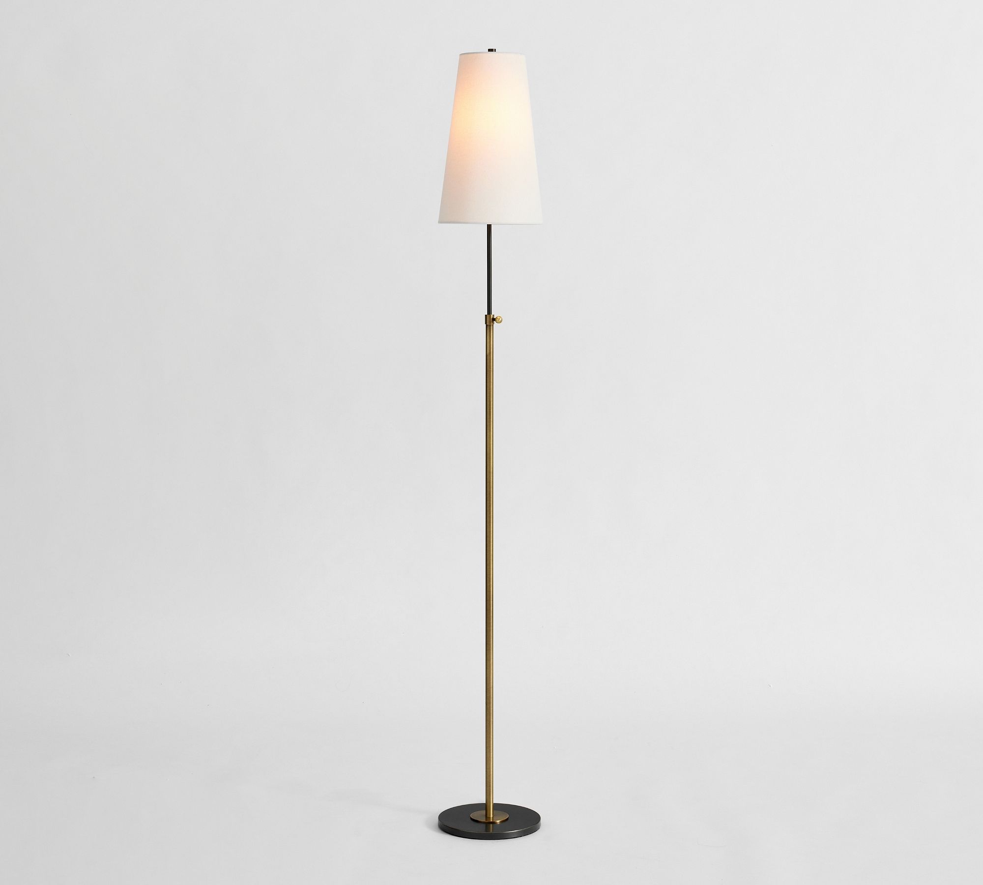 Harrison Metal Adjustable Floor Lamp (50")