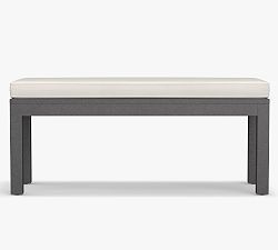 Indio Metal Outdoor Dining Bench (49&quot;)