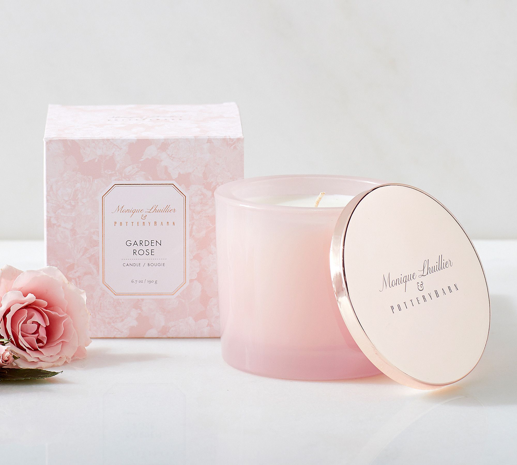 Monique Lhuillier Scented Candle - Garden Rose