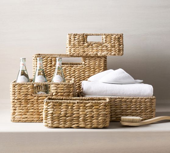 Storage Baskets Storage Bins Storage Boxes Pottery Barn