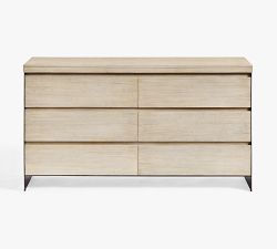 Cayman Metal 6-Drawer Dresser (60&quot;)