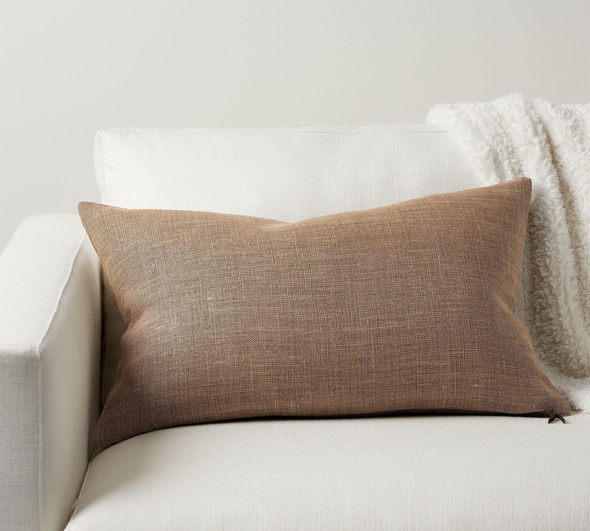 Belgian Linen Lumbar Pillow