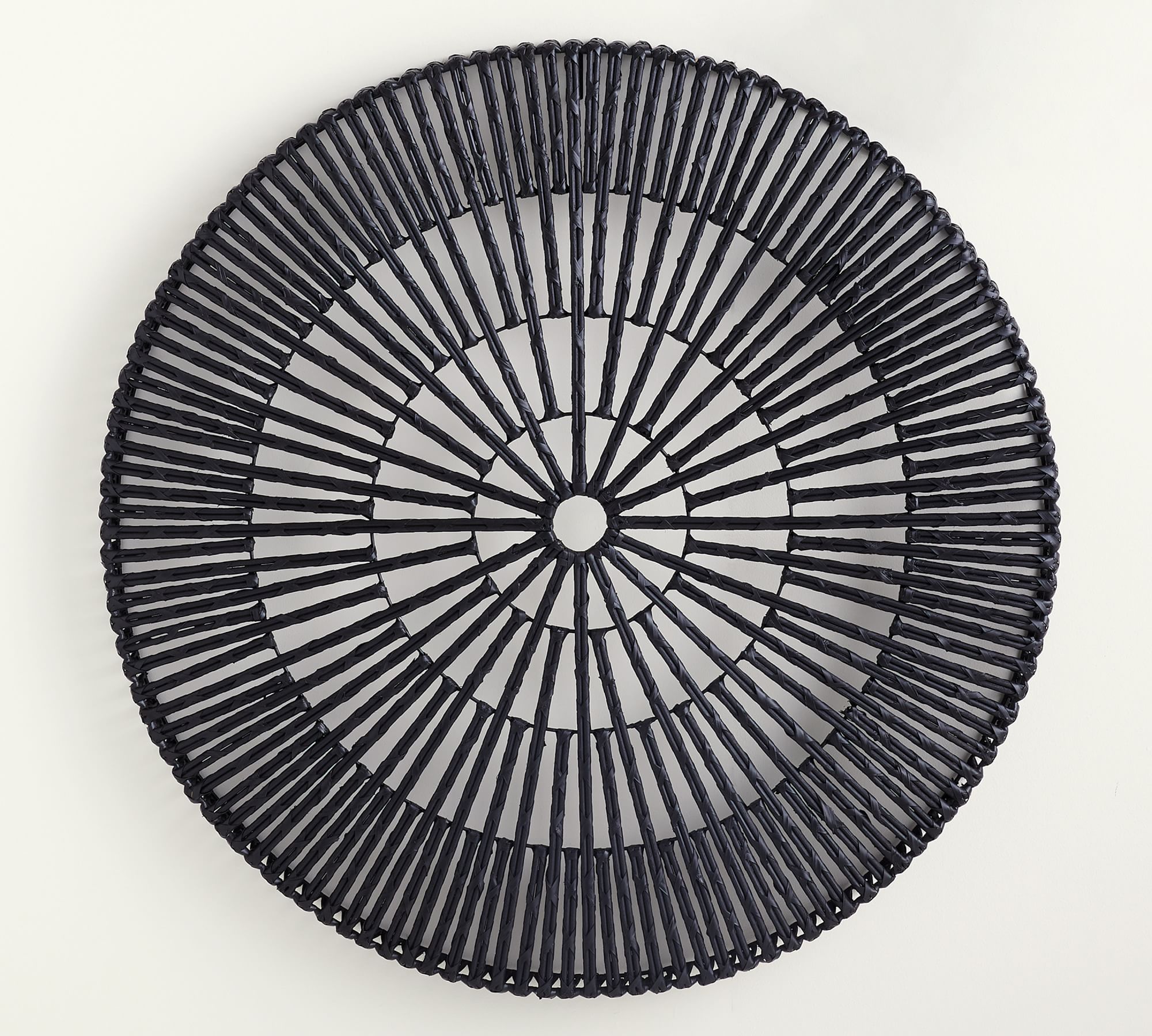 Handwoven Willow Wheel Wall Art