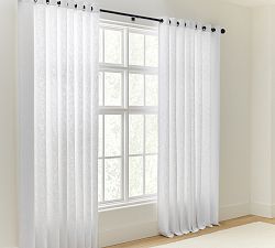 Seaton Textured Cotton Grommet Curtain