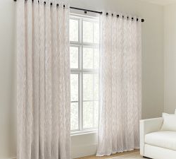 Seaton Textured Cotton Grommet Curtain