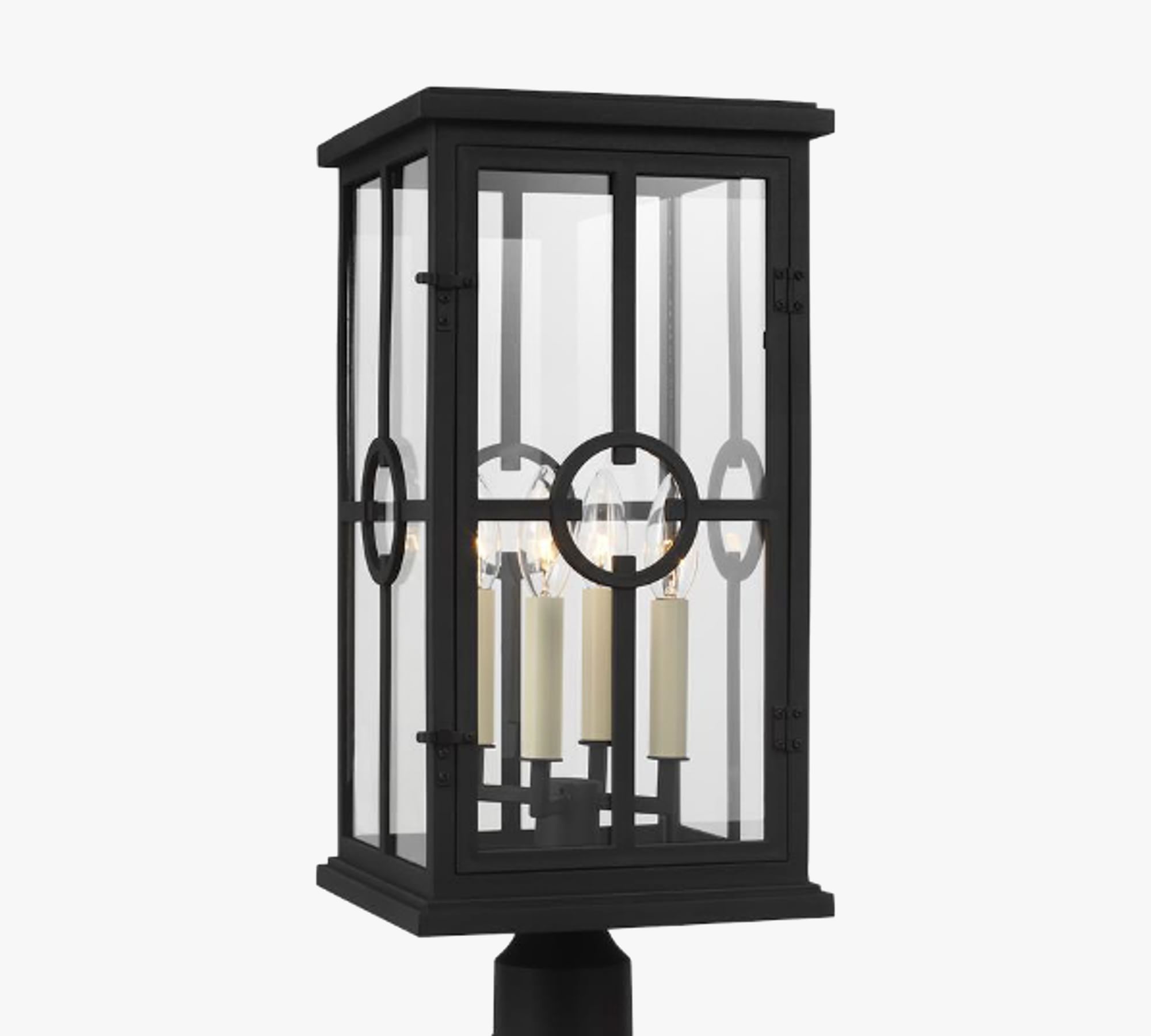 Sumpter Metal 4-Light Outdoor Post Light