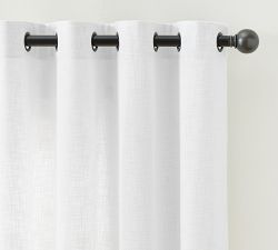 Seaton Textured Cotton Grommet Curtain