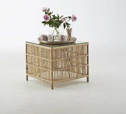 Donatello Rattan Side Table (24&quot;)