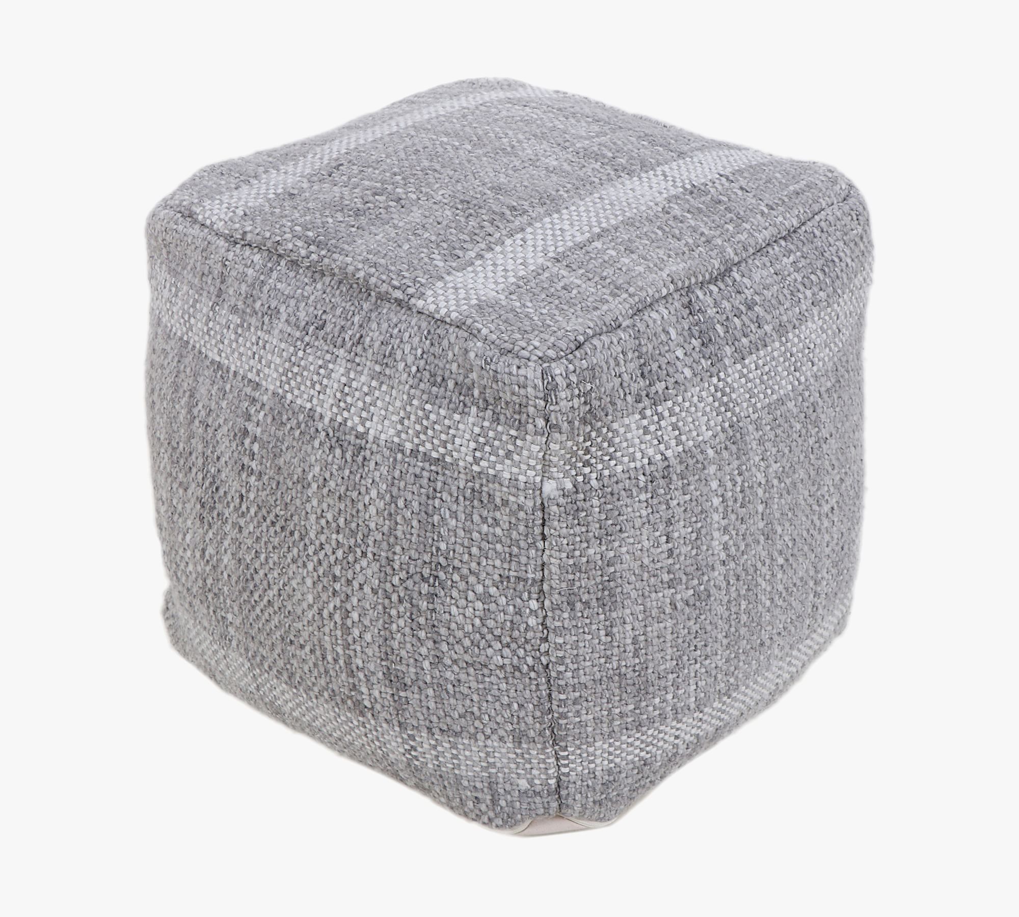 Flint Handwoven Pouf