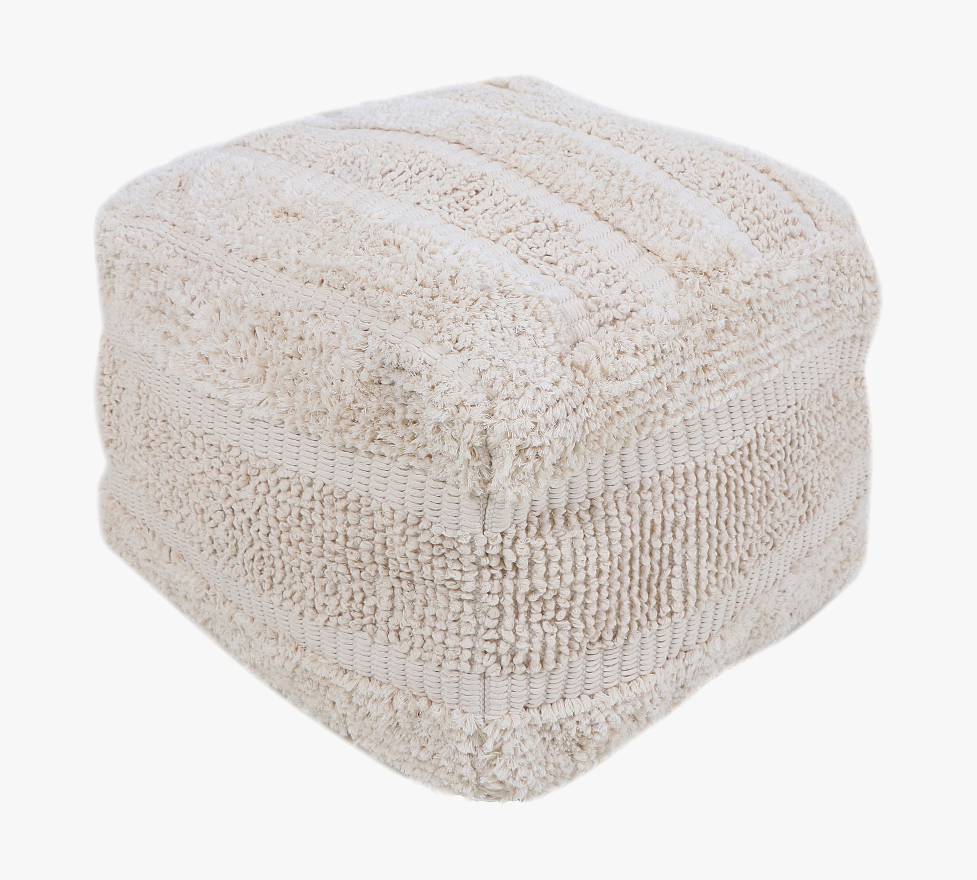 Elain Handwoven Pouf