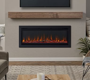 Jayden Electric Wall Fireplace | Pottery Barn