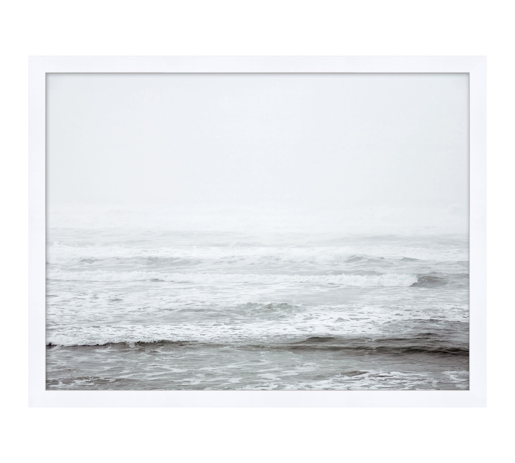 Rolling Surf Framed Print