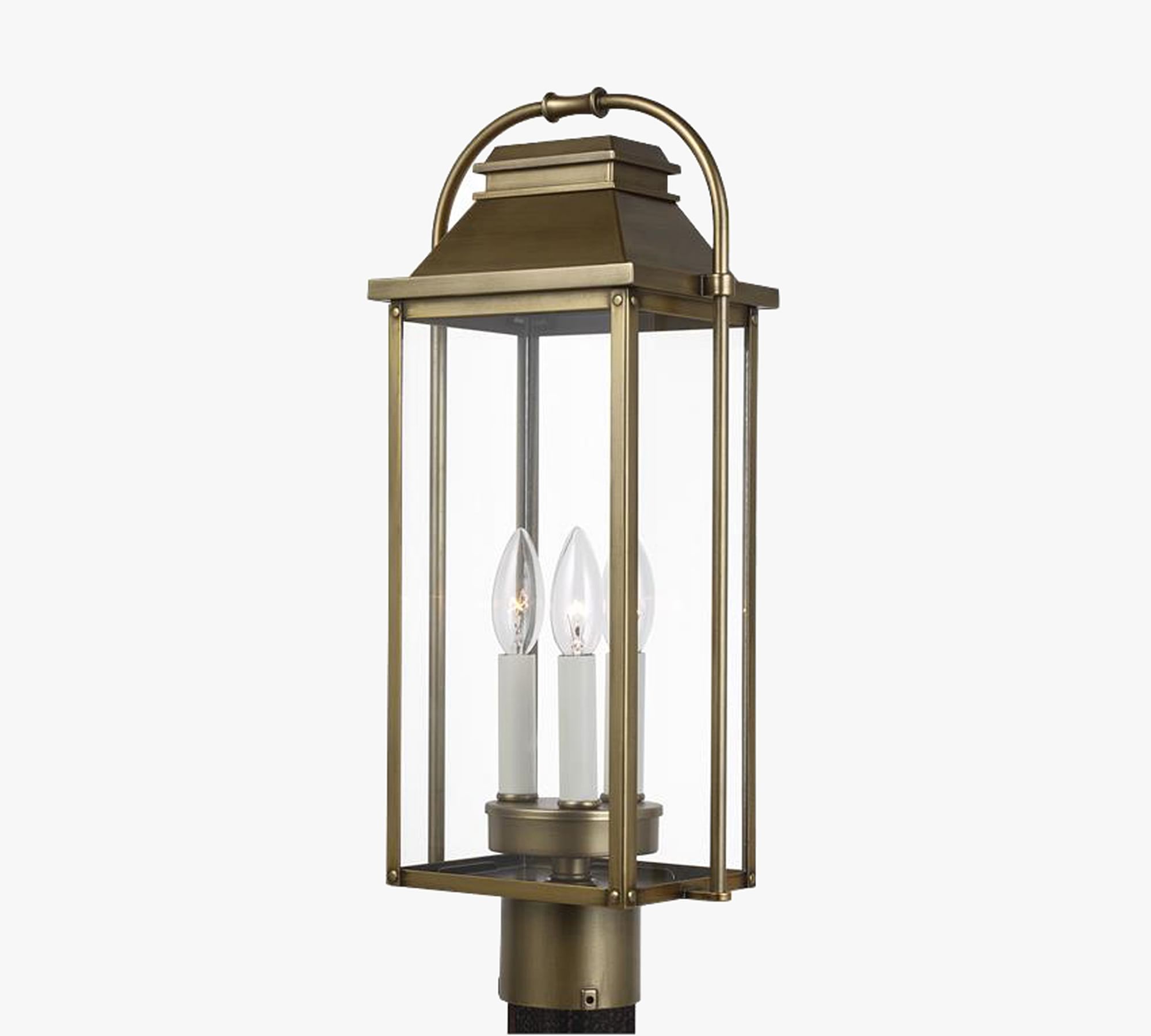 Capron Metal Outdoor Post Light