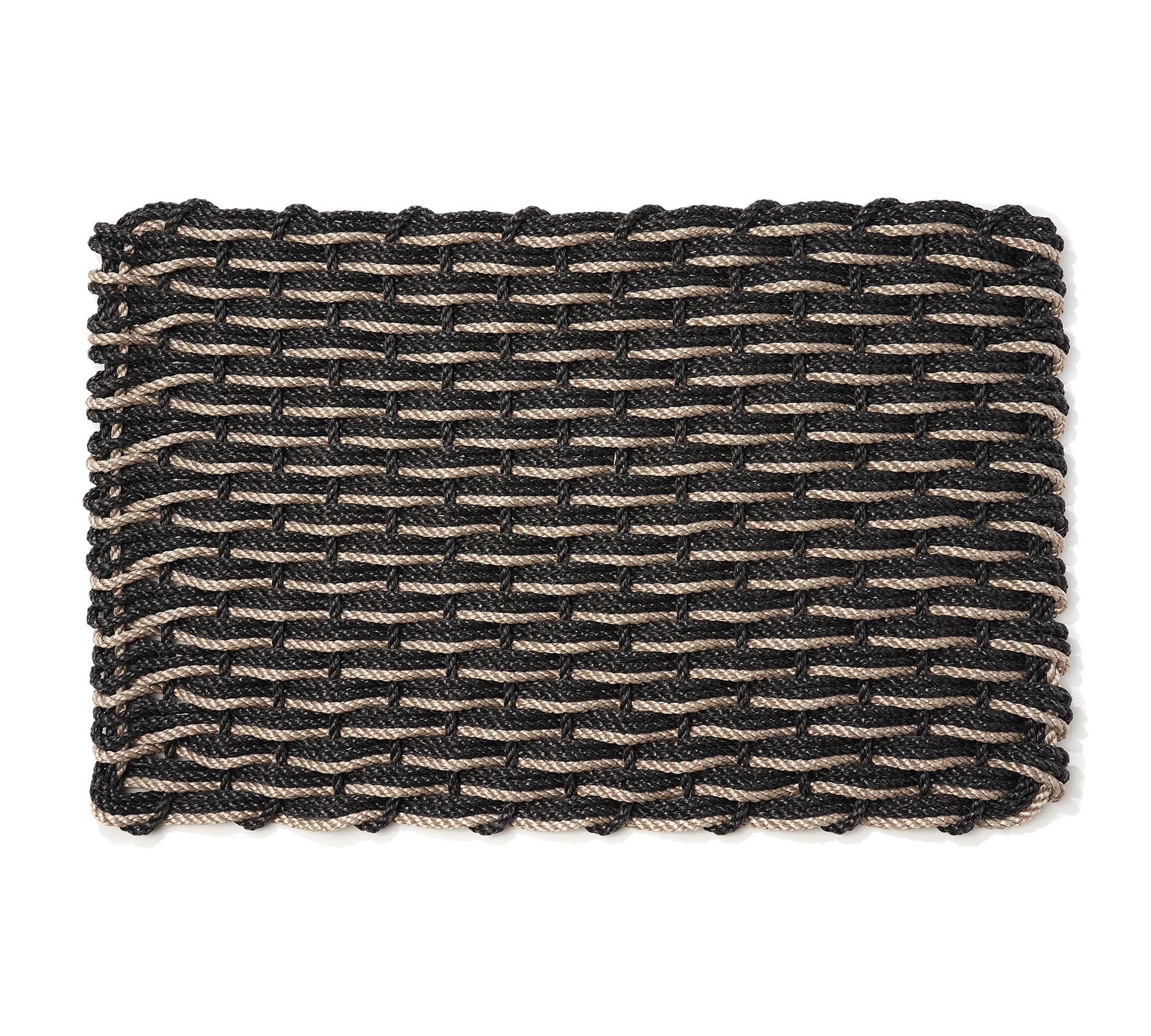 The Rope Co. Elemental Two-Tone Handwoven Doormat