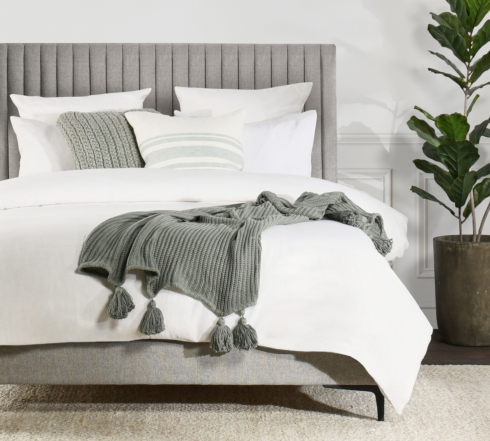 Caprina Linen Cashmere Duvet Cover