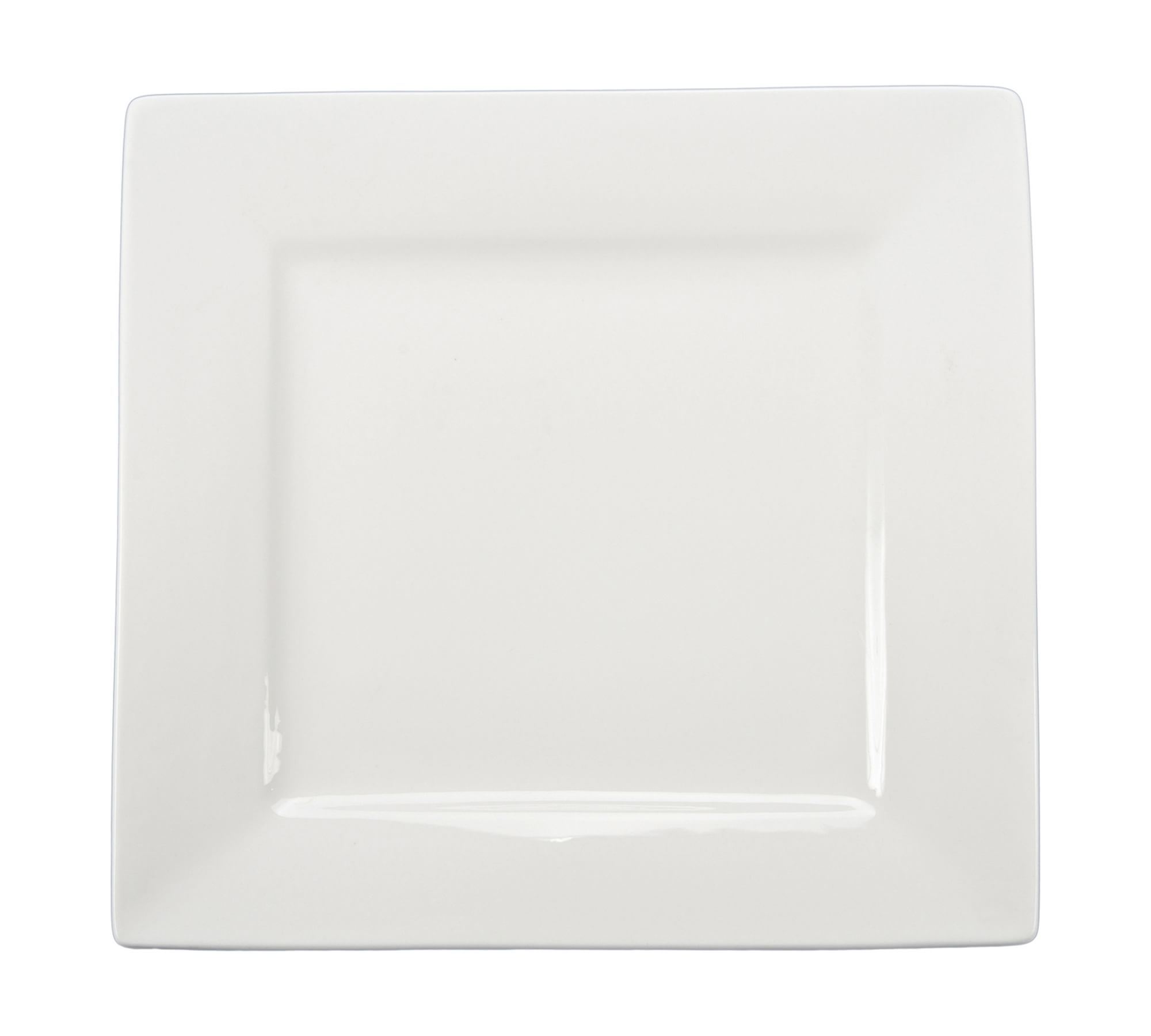 BIA Square Porcelain Dinner Plates - Set of 4