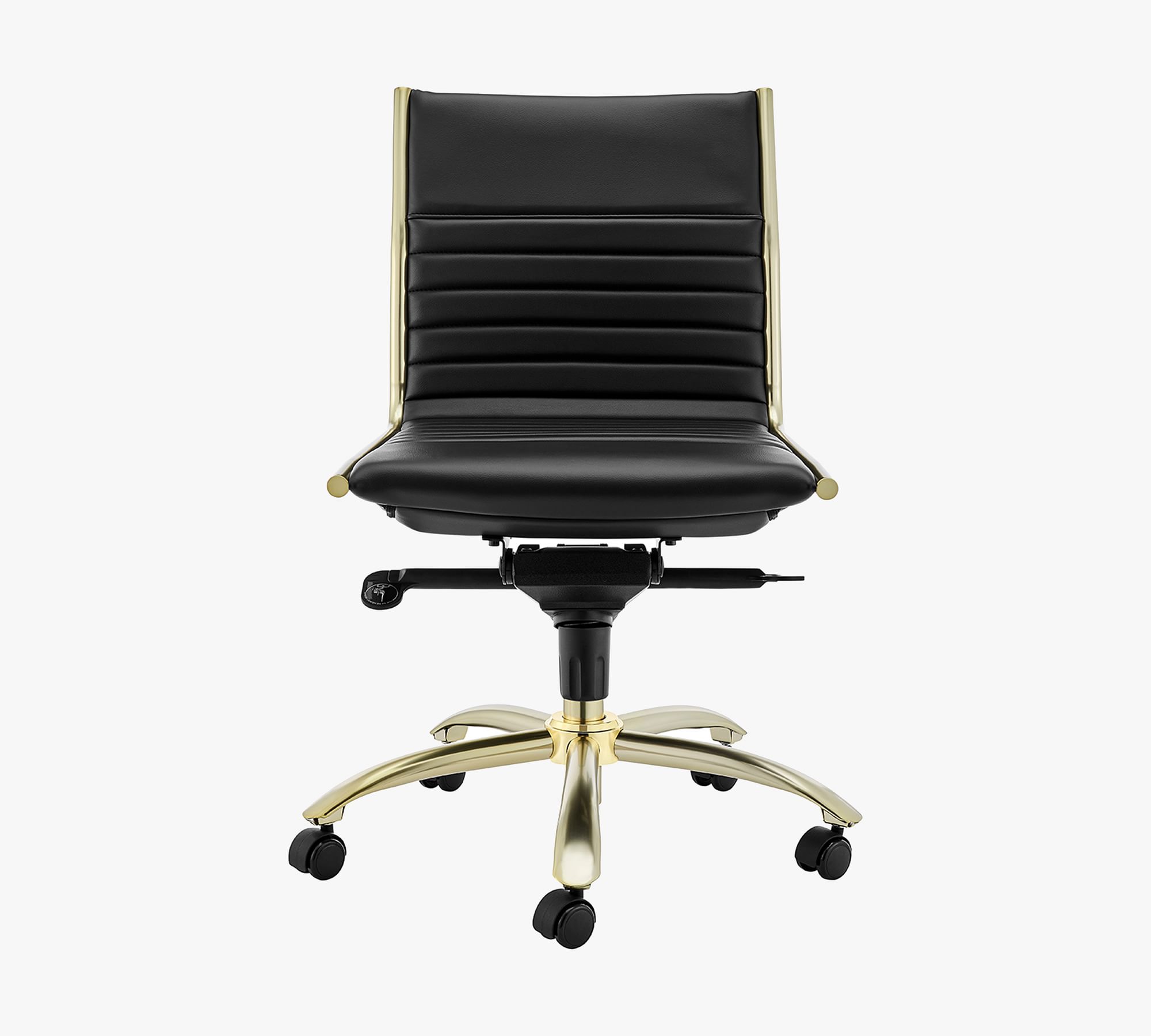 Fowler Armless Swivel Desk Chair