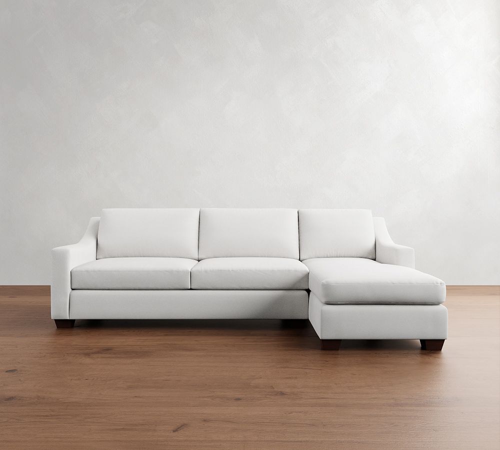 York Slope Arm Chaise Sectional (84&quot;&ndash;114&quot;)