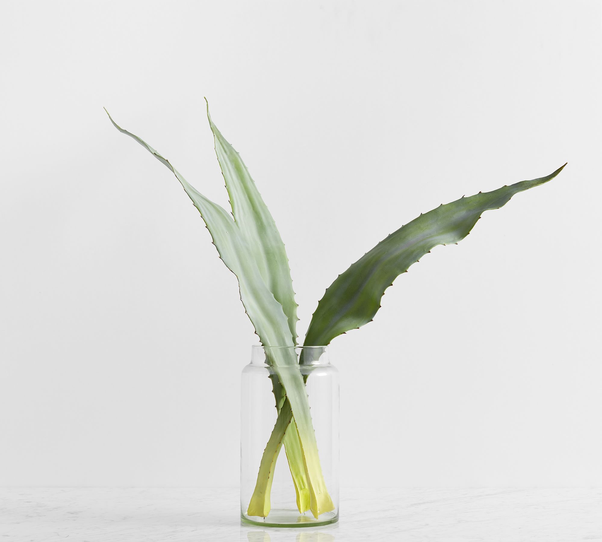 Faux Aloe Leaf