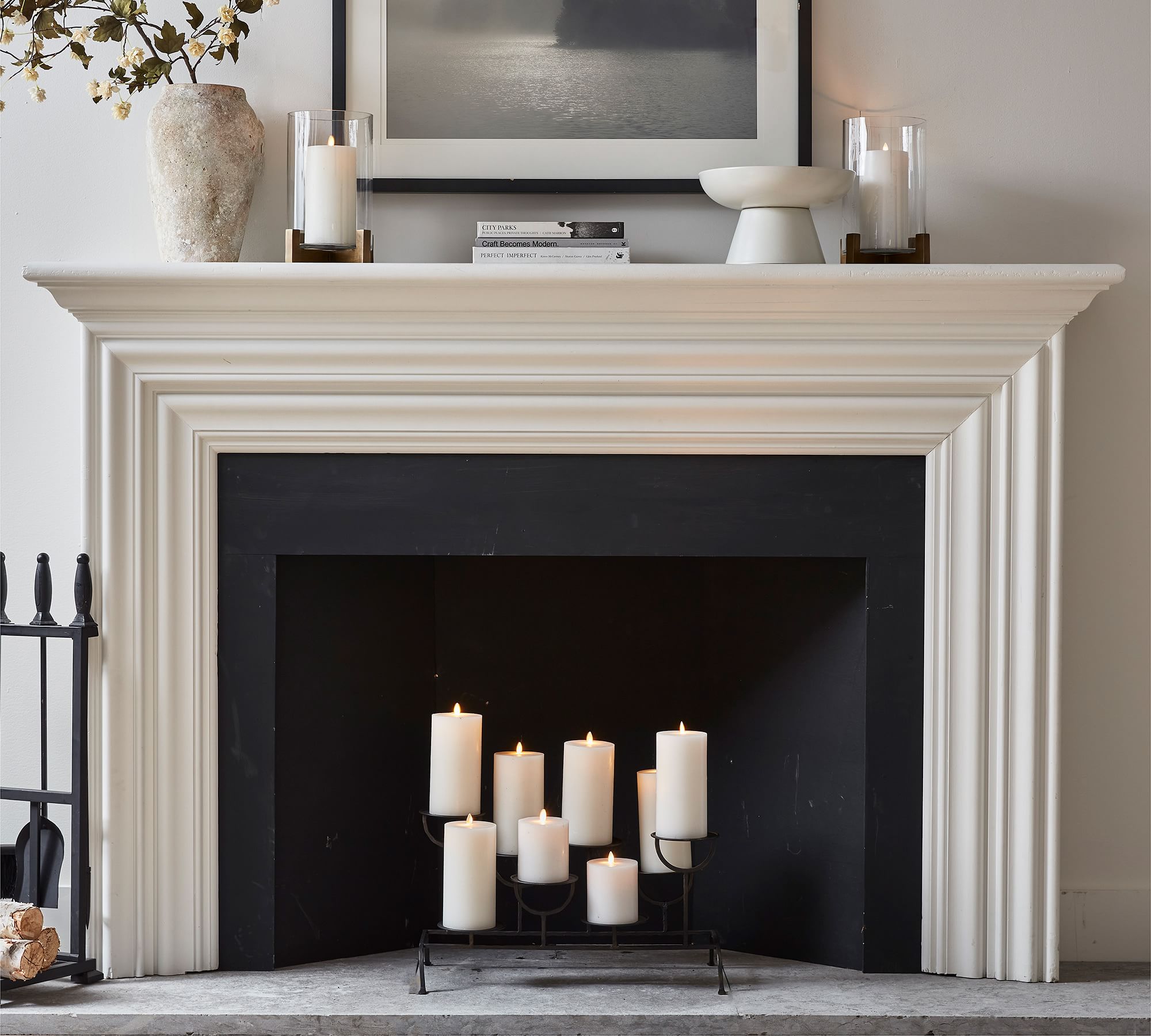 Fireplace Candleholder