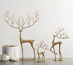 Bronze Reindeer outlet Set of Three