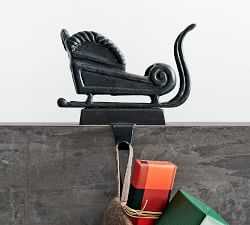 Santa's Sleigh Stocking Holders