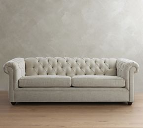 Pottery barn chesterfield sectional discount