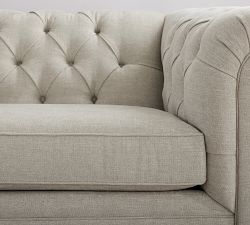 Chesterfield Roll Arm Sofa (67&quot;&ndash;98&quot;)