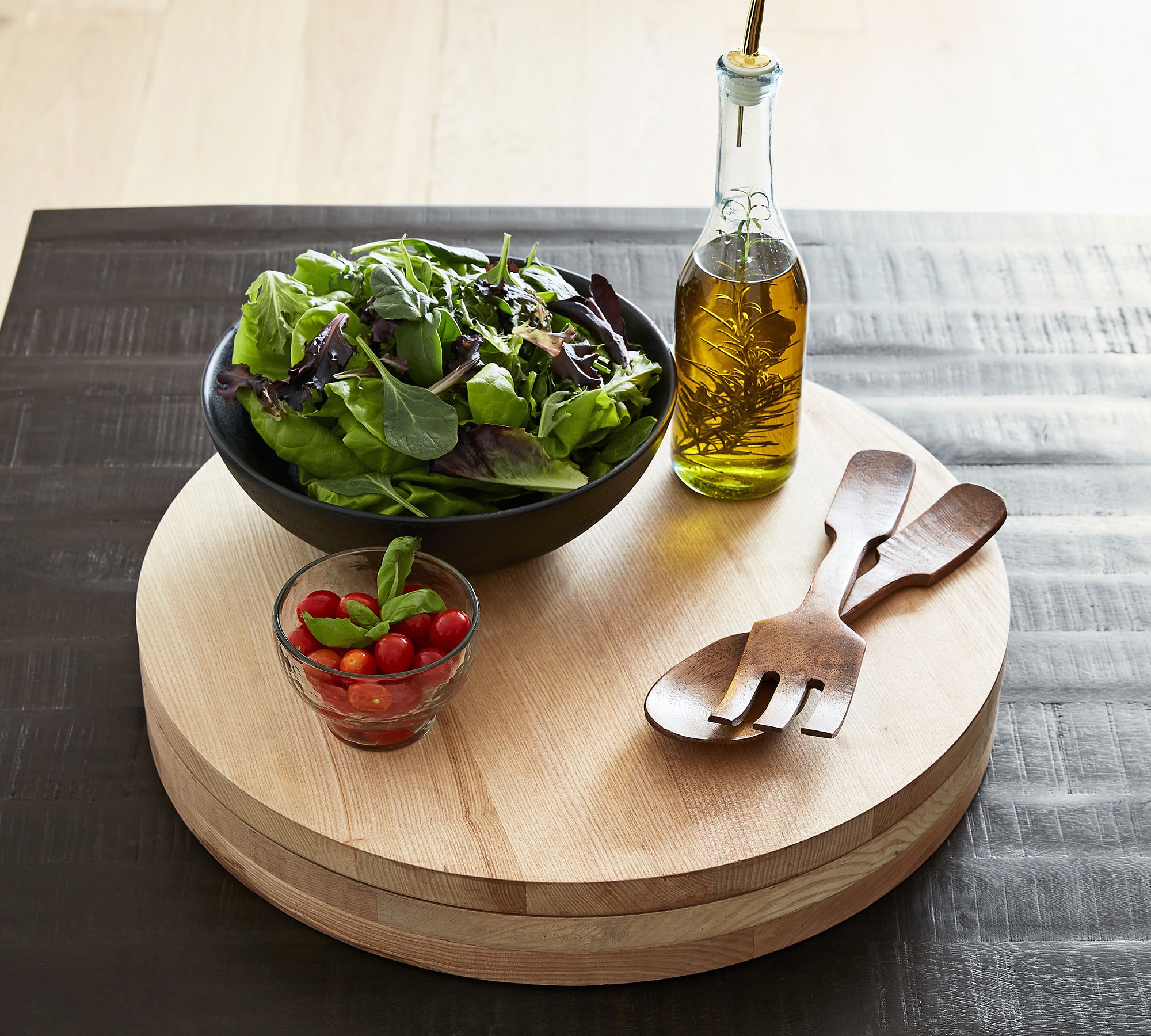 Ash Wood Lazy Susan