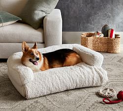 Sherpa Faux Fur 3 in 1 Pet Bed Pottery Barn