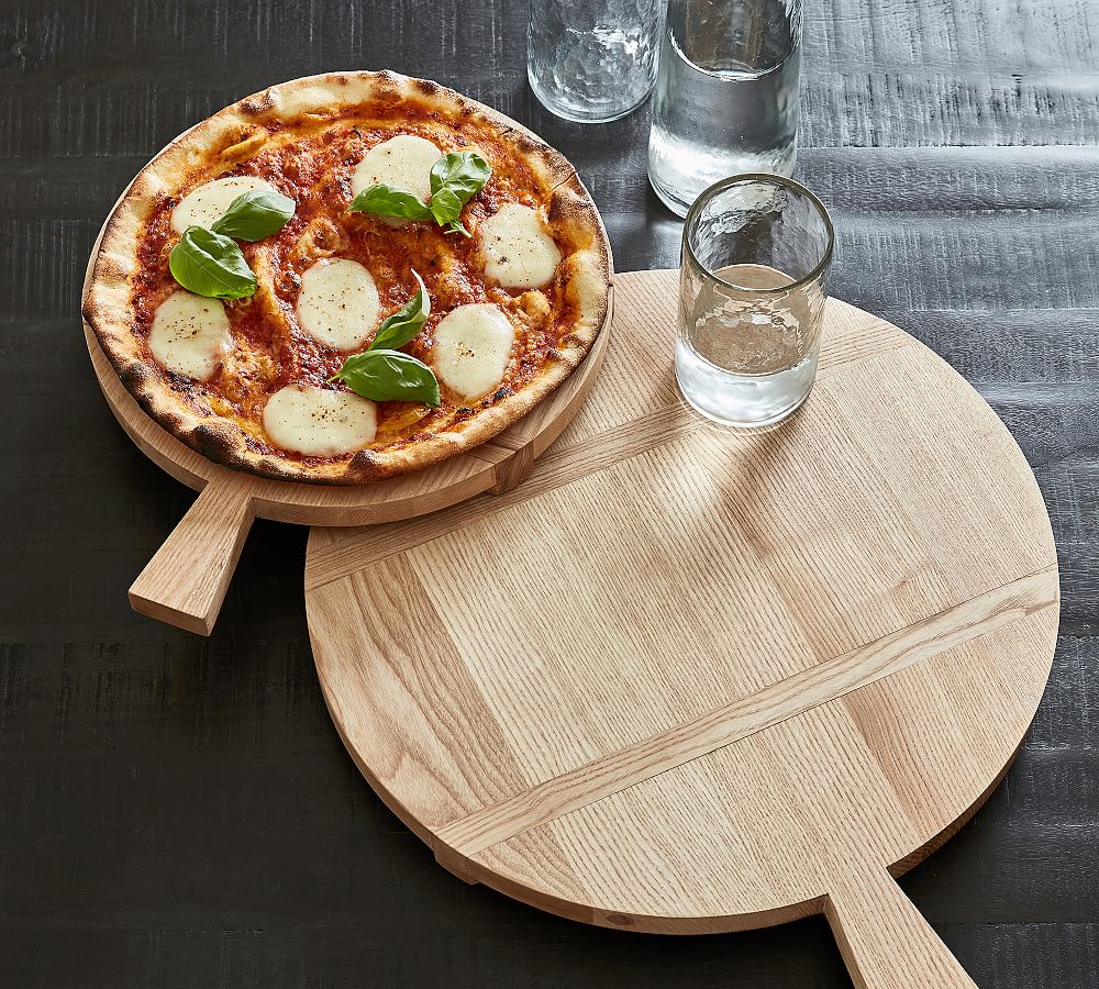 Ash Wood Pizza Paddle Pedestals