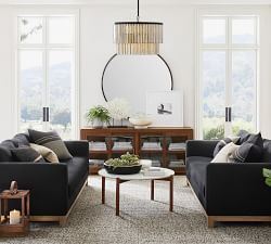 Astrid Capiz Round Chandelier (24&quot;)