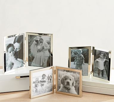 Pottery barn (3) sterling mini sale frames