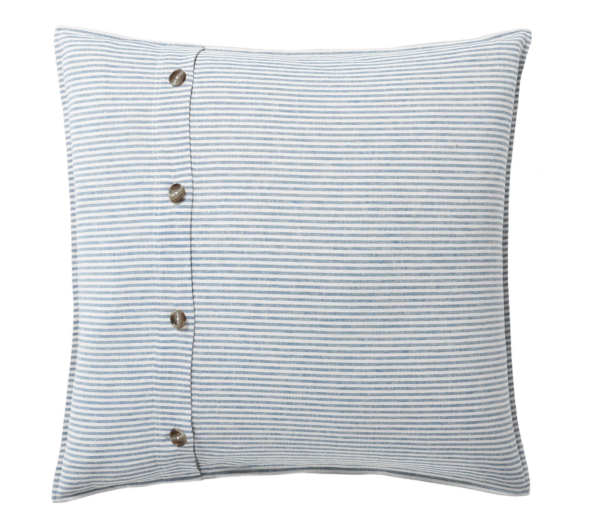 Wheaton Striped Cotton Linen Sham