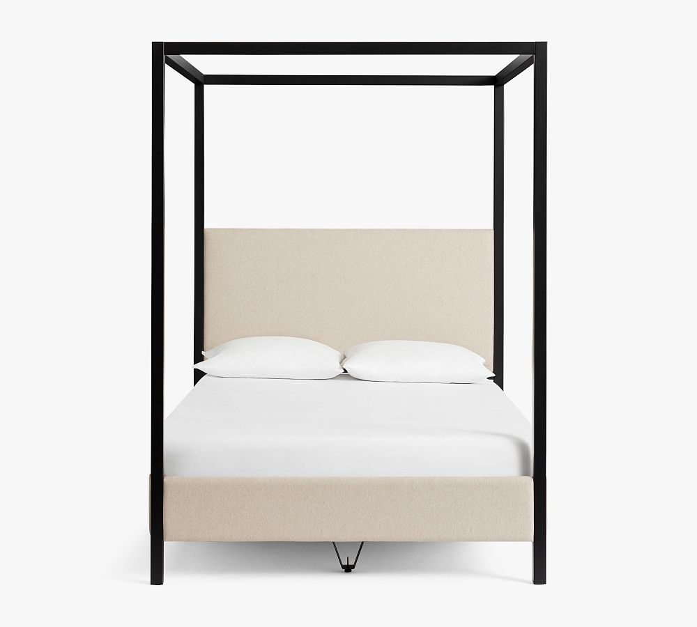Atwell Metal King Canopy Bed
