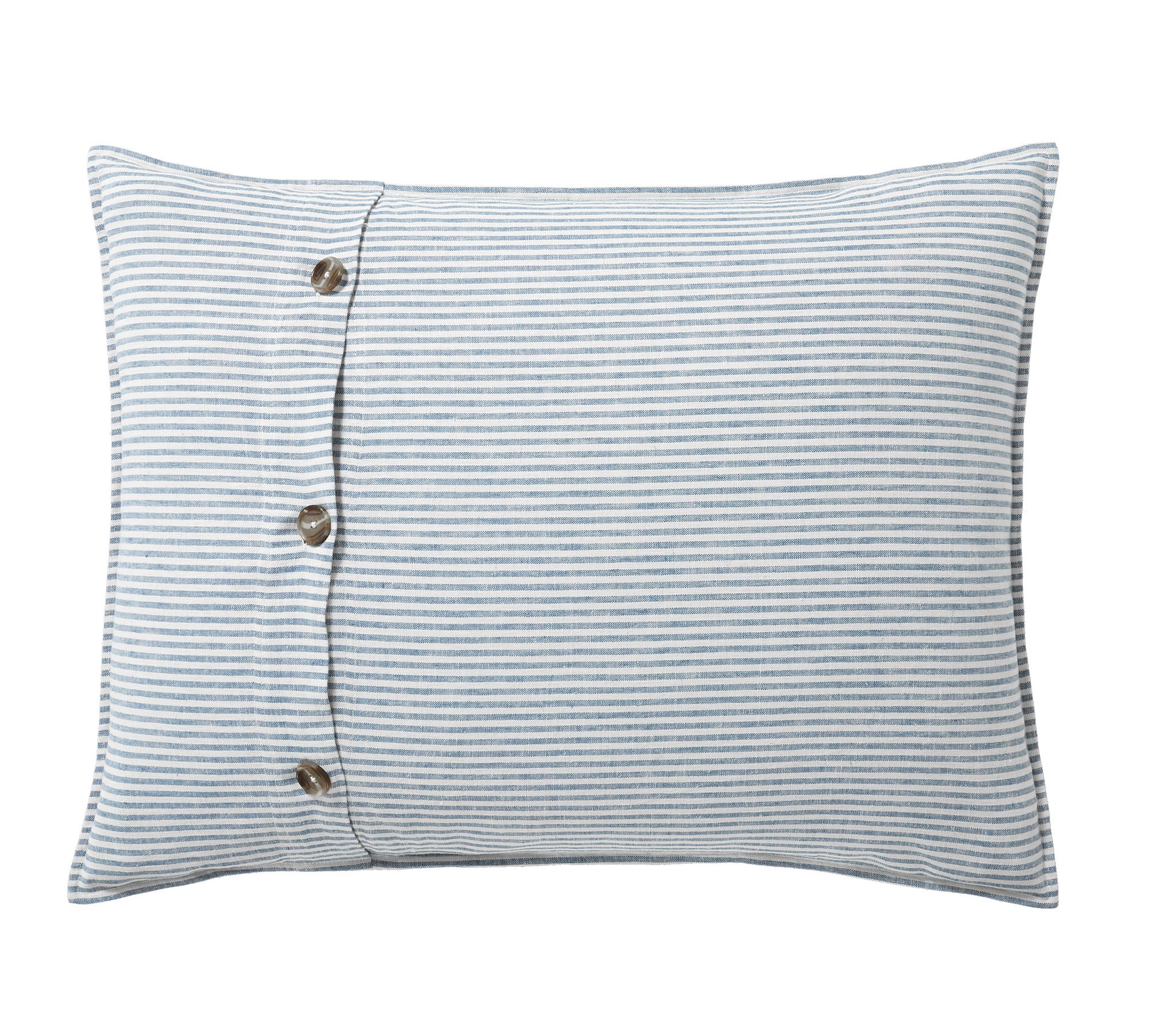 Wheaton Striped Cotton Linen Sham