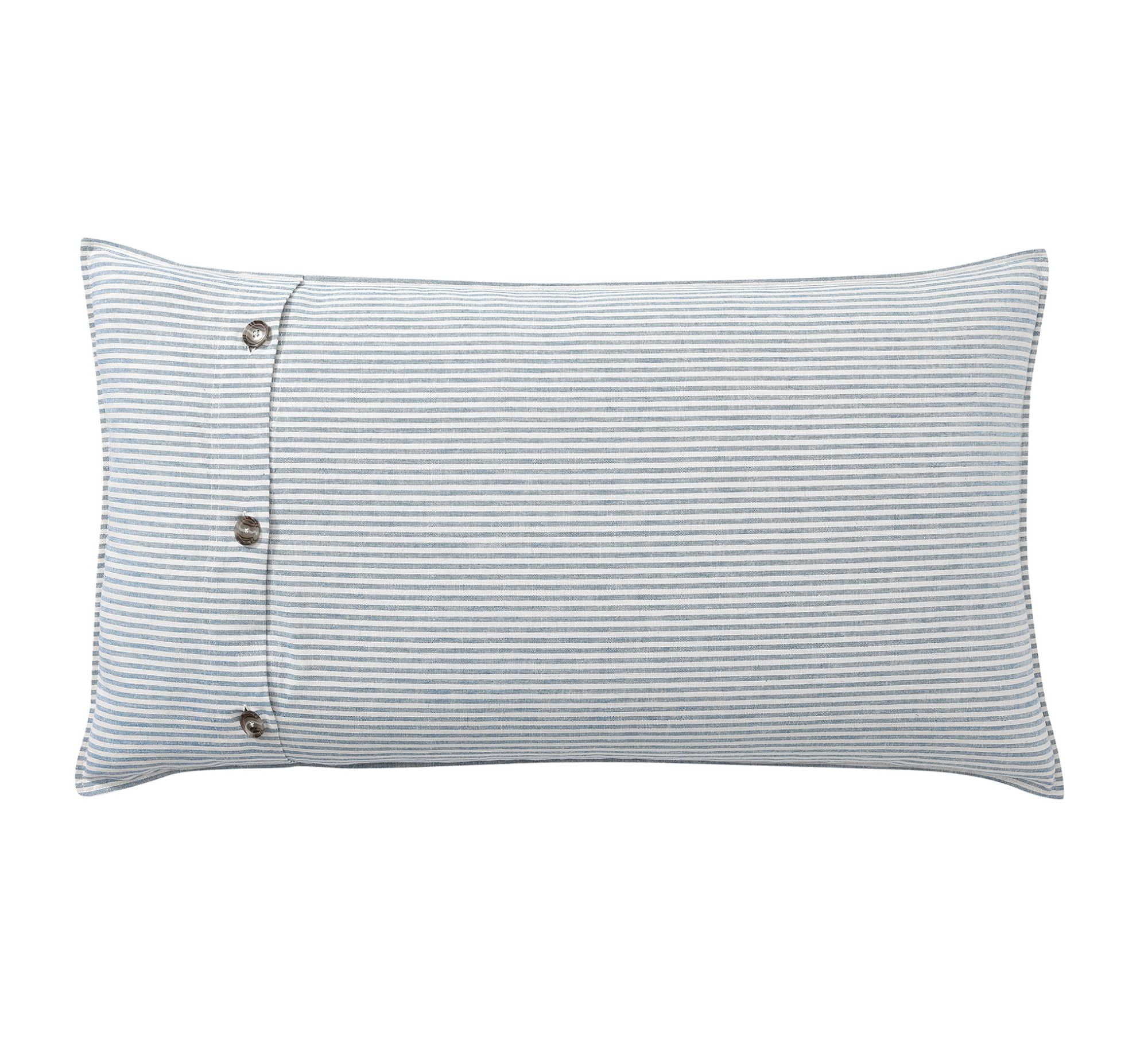 Wheaton Striped Cotton Linen Sham