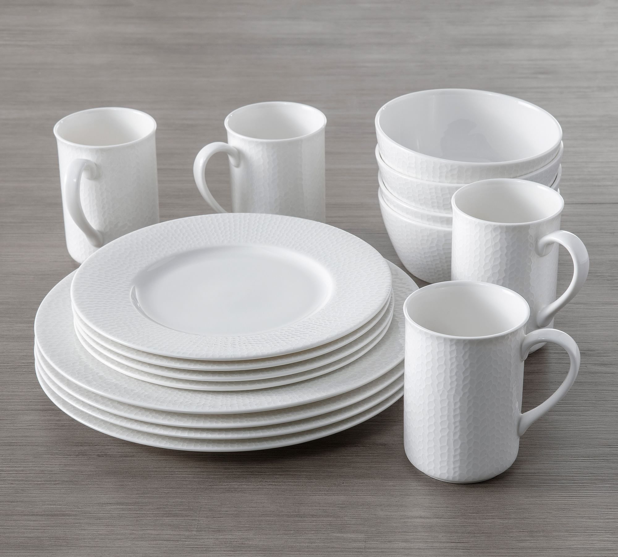 Fortessa Amanda Vitrified China 16-Piece Dinnerware Set