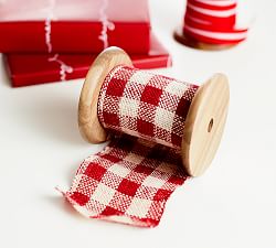 Spool of Buffalo Check Ribbon