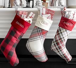 Plaid Stockings