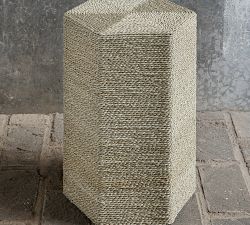 Daphne Seagrass Accent Table