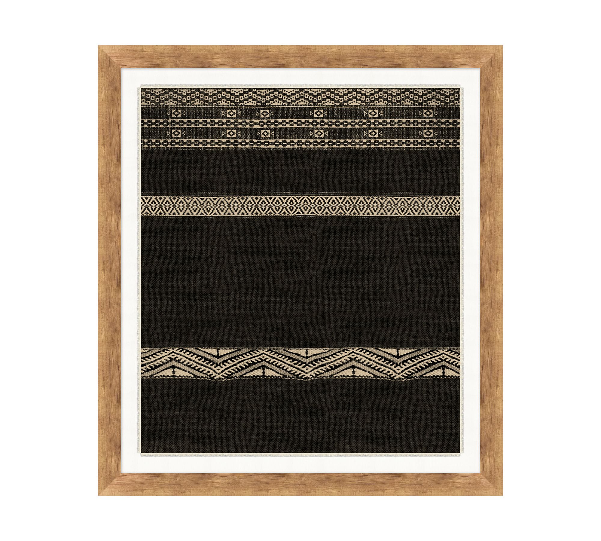 Framed Textile Wall Art